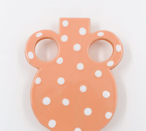 Wall Vase Too Dotted to Blush