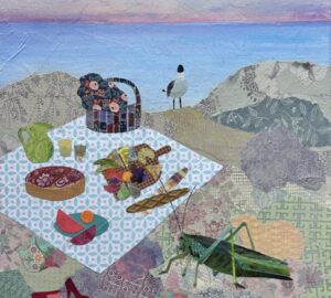 Picnic på stranden