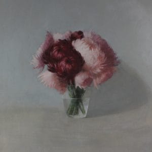 Astereita. Kyyhkynharmaa asetelma XI.