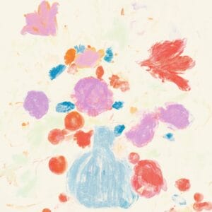 Le vase bleu