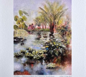 Tutkimusretkellä kasvitieteellisessä puutarhassa, E.V.U. Fine Art Print