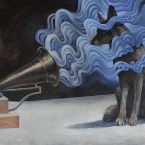 Howling wolf