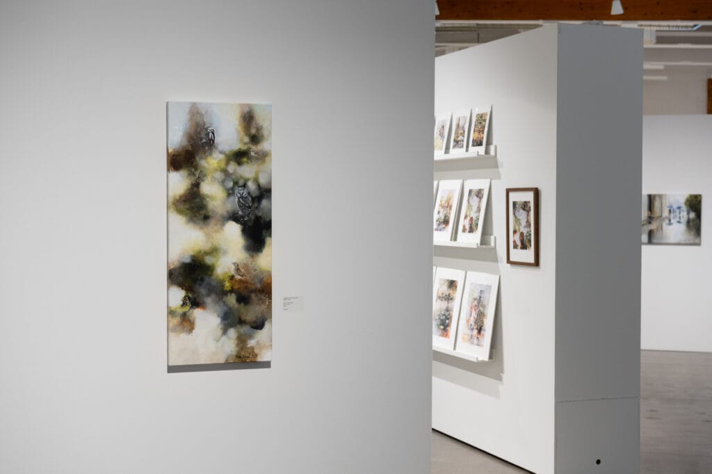 Eläintaiteen näyttely galleriassa